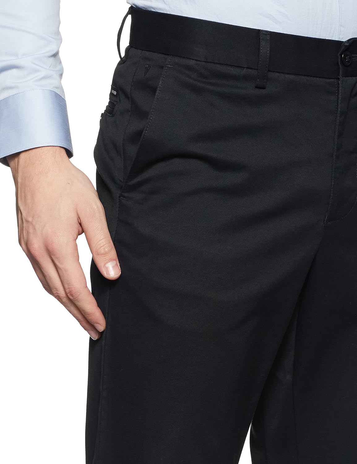 van heusen men's relaxed fit formal trousers