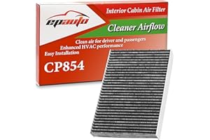EPAuto CP854 (CF11854) Cabin Air Filter includes Activated Carbon Replacement for Nissan Rogue (2014-2020), Rogue Sport (2017