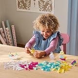 LEGO Classic Magical Transparent Box Colorful Bricks & Keyring Clips view 8