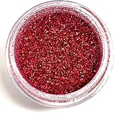 HOLIDAY RED 6 grams Luxury Diamond Dust for Christmas Cakes, Cupcakes, Cookies, Icing, Chocolate Wedding Party Baking Cupcake Cookie Ice Cream Decoration Supplies