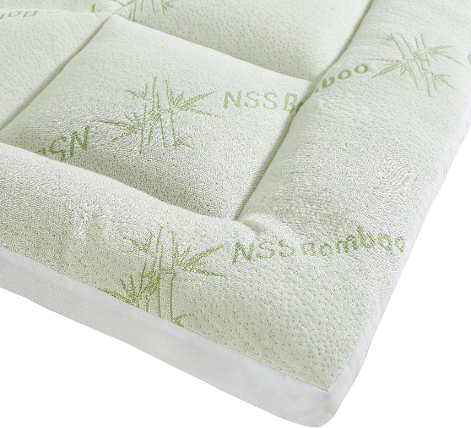 Niagara Sleep Solution Bamboo Mattress Topper Twin 2inches