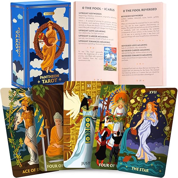 Amazon.com: Secrets of Paradise Tarot: An 81-Card Deck & Guidebook