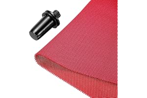 MECCANIXITY Speaker Grill Cloth 20 x 63 Inch Stereo Mesh Fabric Protective Dustproof Cloth with Speaker Grill Guides Peg for 