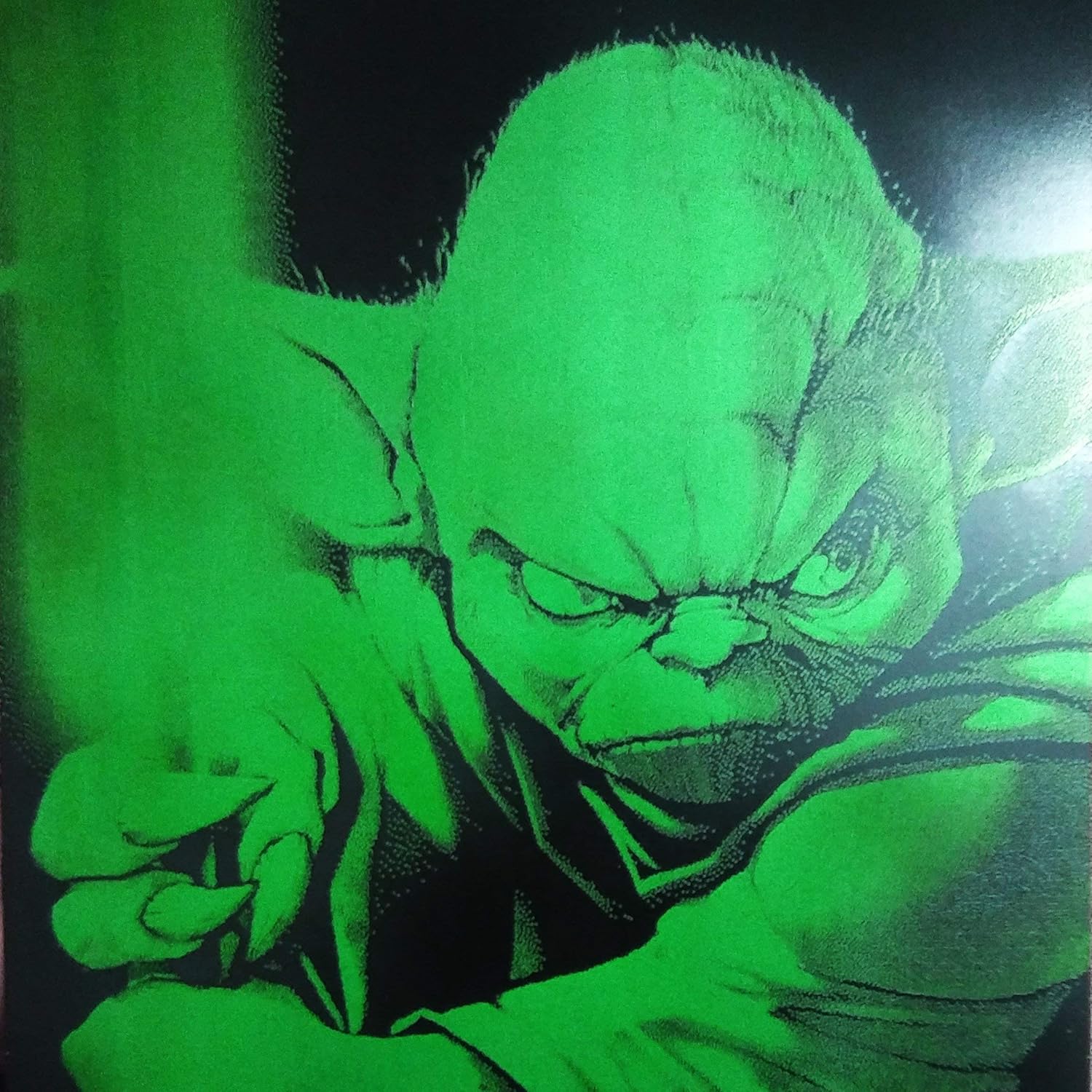 Amazon Com Yoda Metal Painting Poster Star Wars Spray Paint Handmade