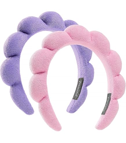 Amazon.com : PercyEffie 10Pcs Spa headband for Women makeup  display picture 2