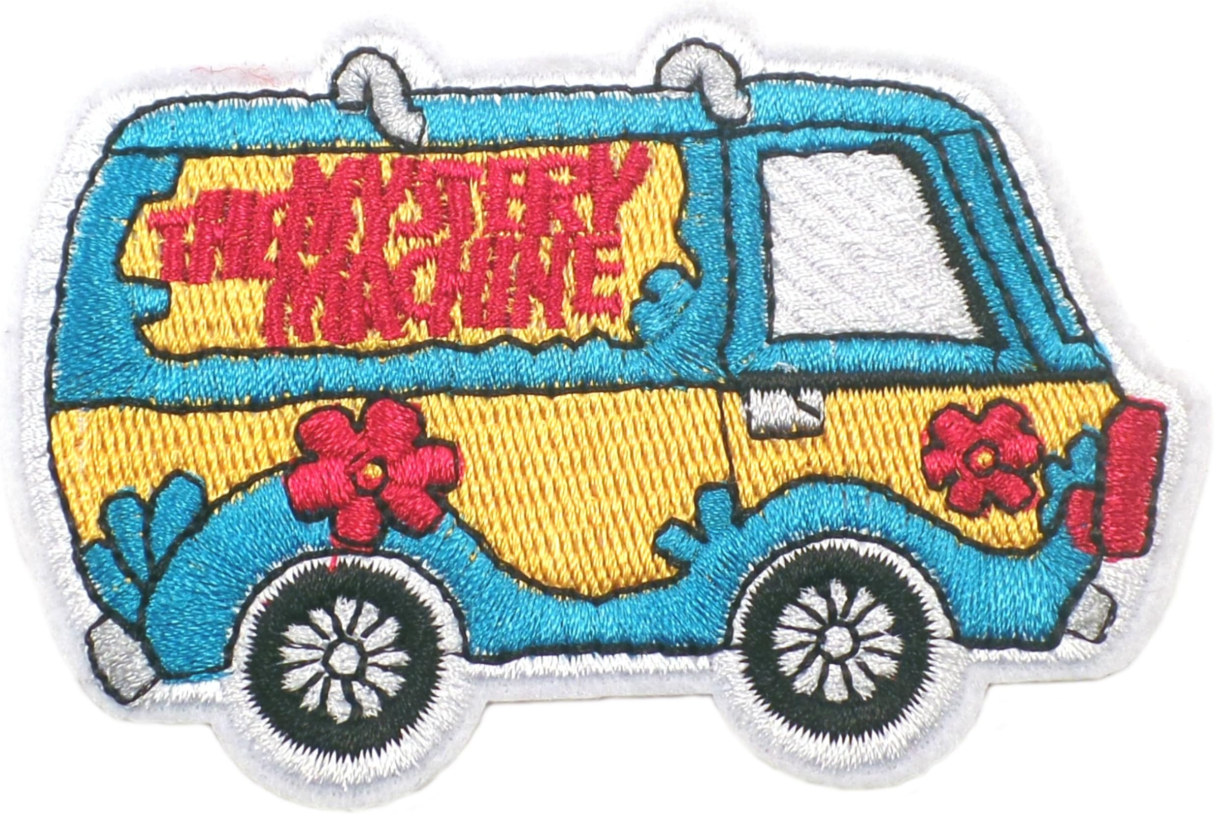 Scooby-Doo MYSTERY MACHINE 2 1/4" Tall Embroidered PATCH