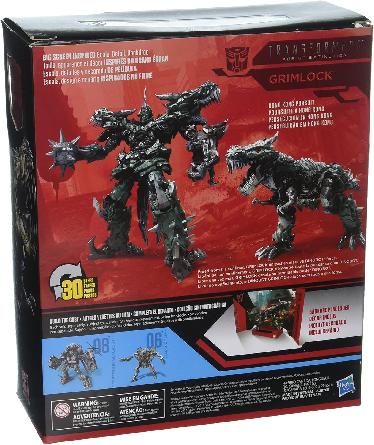 transformers studio series 07 leader class movie 4 grimlock