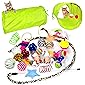 Youngever 24 Cat Toys Kitten Toys Assortments, 2 Way Tunnel, Cat Feather Teaser - Wand Interactive Feather Toy Fluffy Mouse, Crinkle Balls for Cat, Puppy, Kitty, Kitten