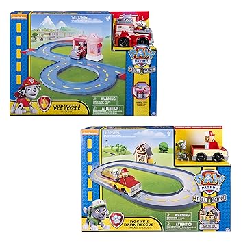 paw patrol barn rescue