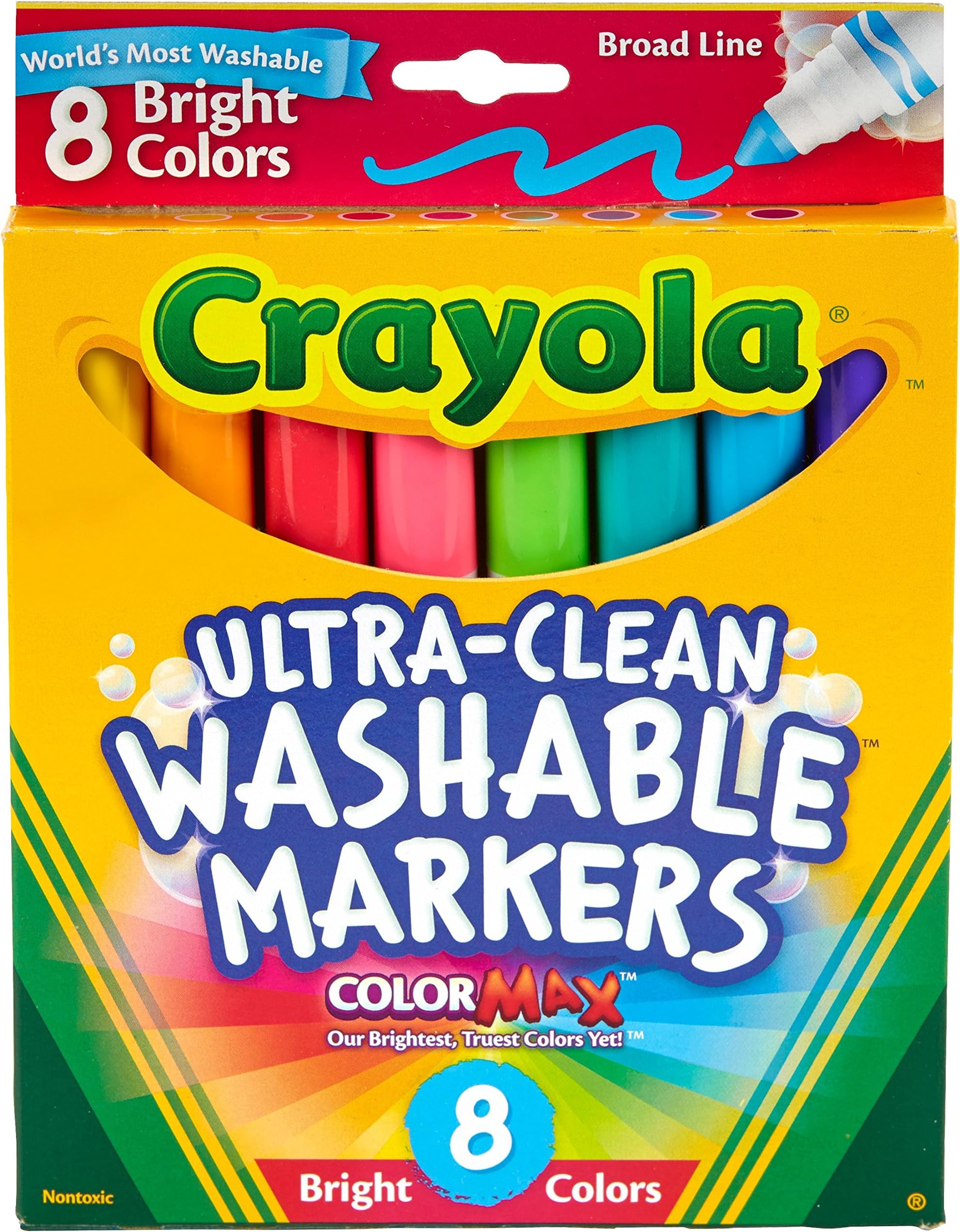 CRAYOLA Broad Line Washable Markers