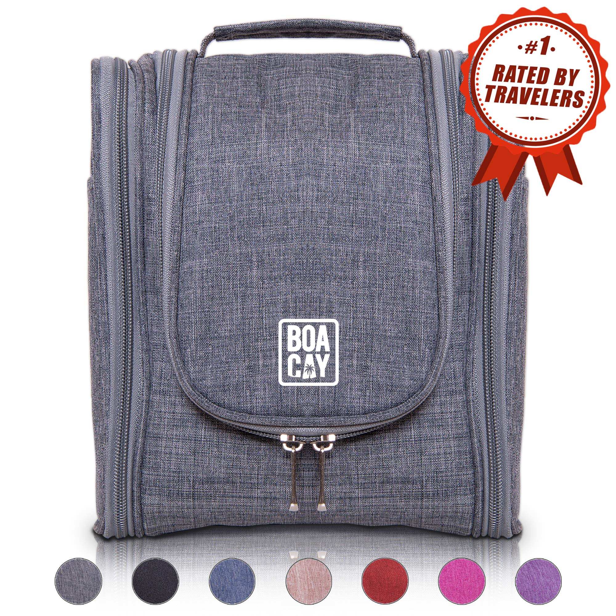 Premium Hanging Travel Toiletry Bag for Women and Men