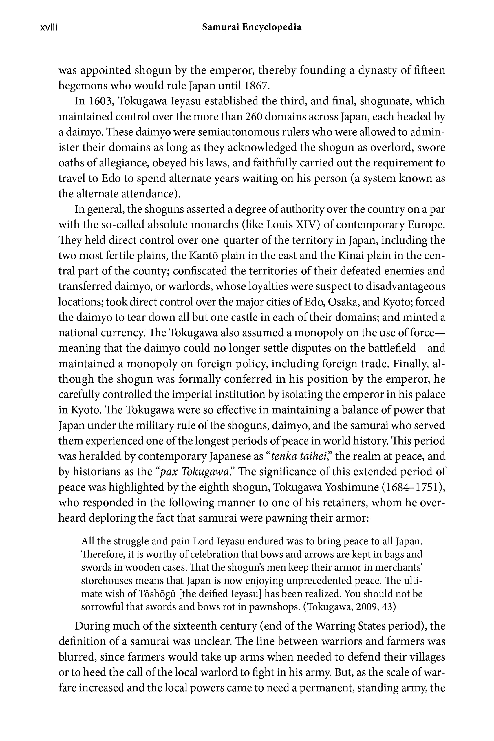 The Samurai Encyclopedia: A Comprehensive Guide to Japan's Elite Warrior Class