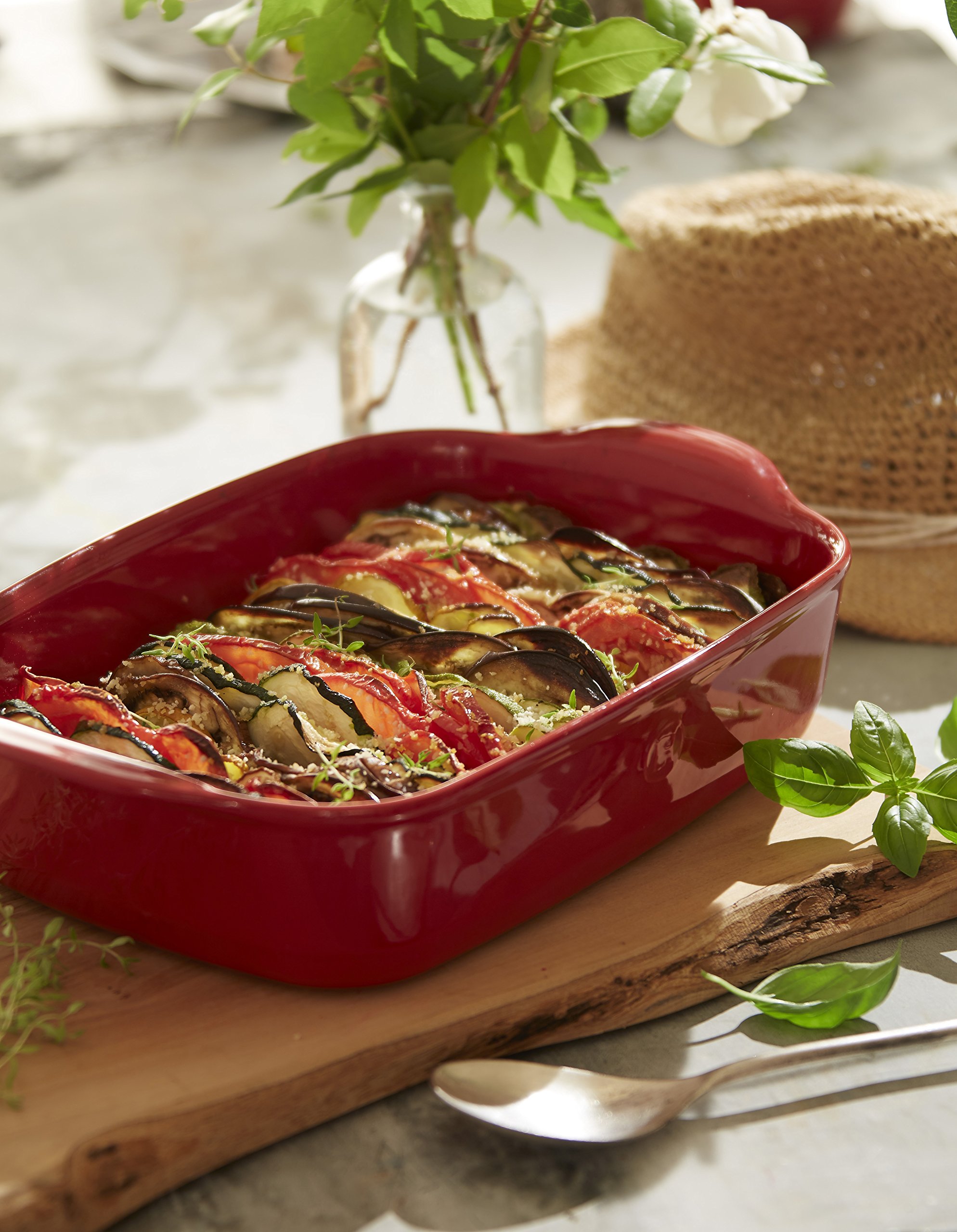 Emile Henry France Ovenware Ultime Rectangular Baking Dish, 11.4 x 7.5, Blue Flame 5 Emile Henry France Ovenware Ultime Rectangular Baking Dish, 11.4 x 7.5, Blue Flame - Image 6