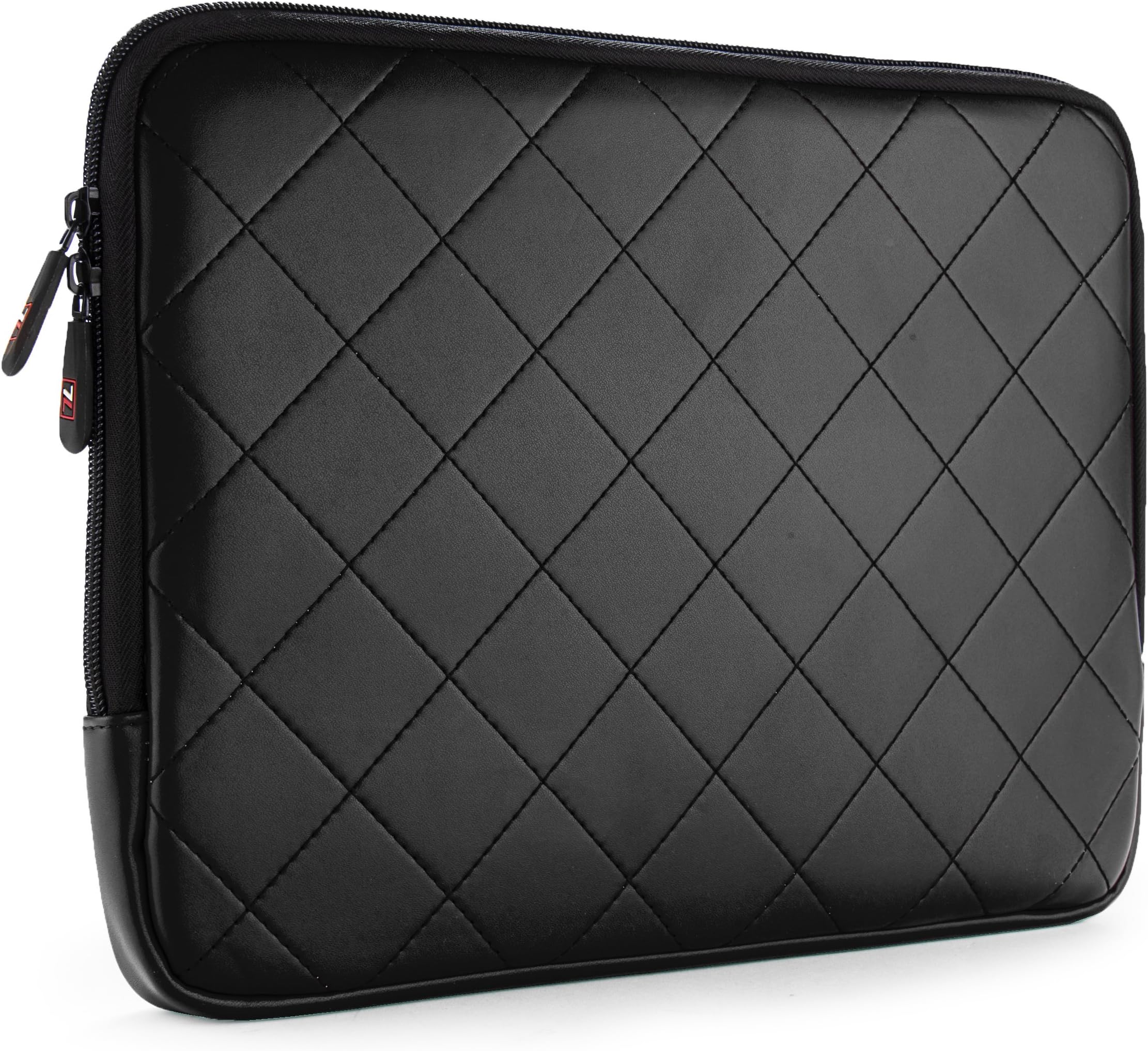 SumacLife Diamond Quilted PU Leather Sleeve for HP Pro X2 410 G1 11.6 inch Ultrabook Tablet (Black)