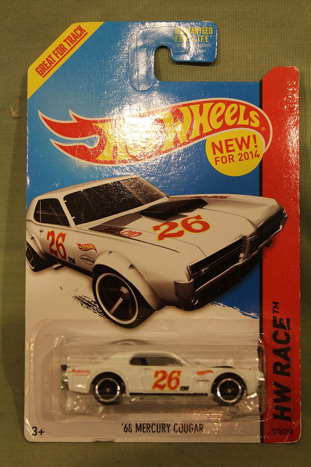 hot wheels 68 mercury cougar