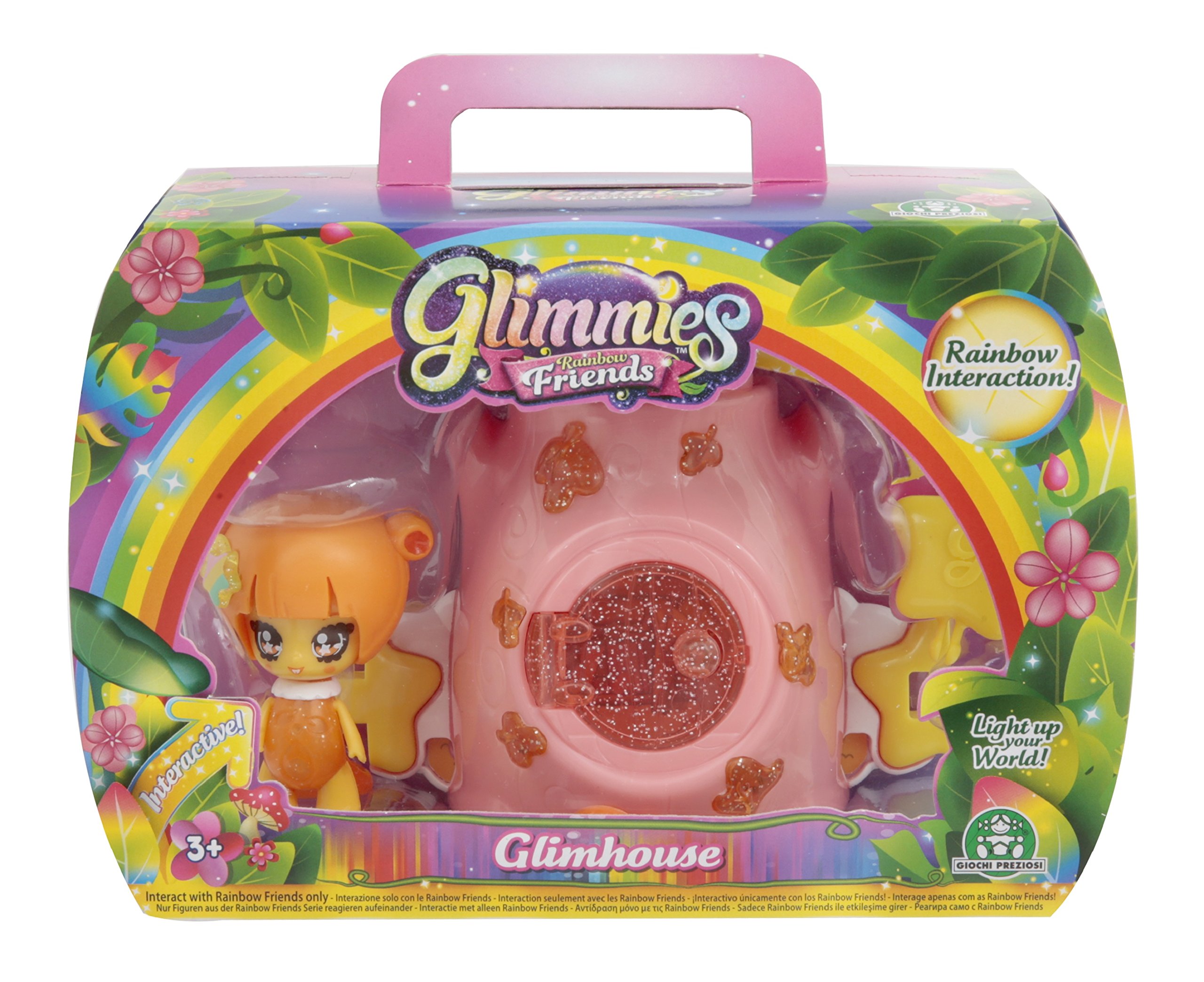 Giochi Preziosi Glimmies GlimHouse GLN046 Box Rainbow Friends Exclusive House Trunk
