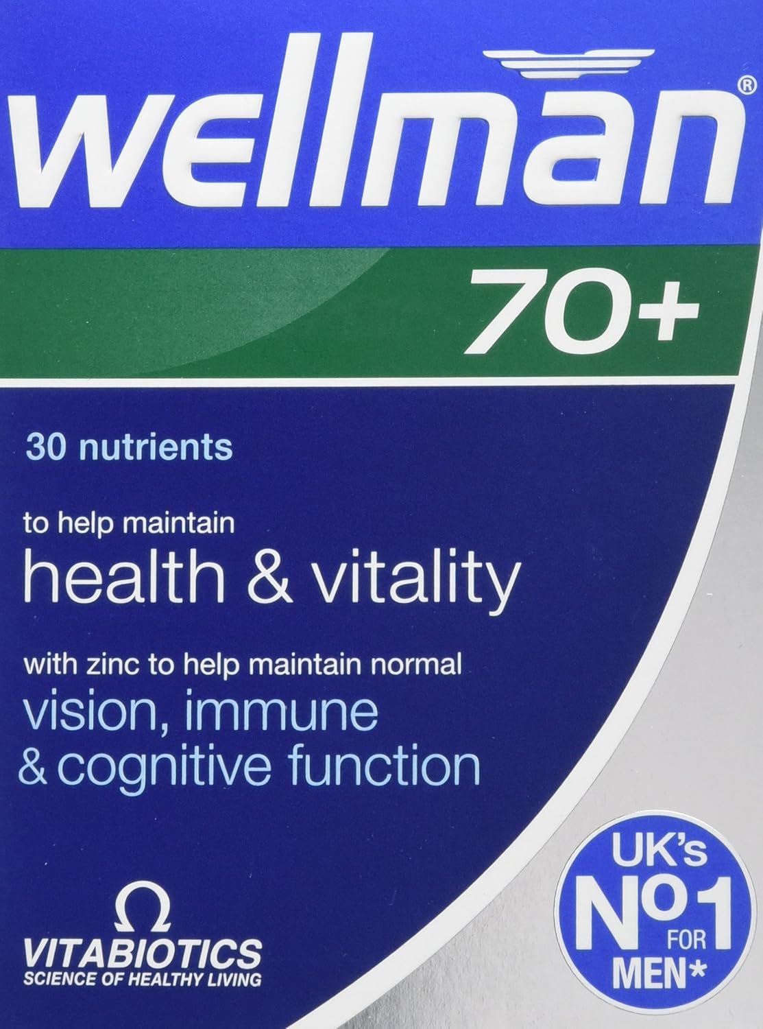 Vitabiotics Wellman 70 30 Tablets Amazon Co Uk Health Personal Care