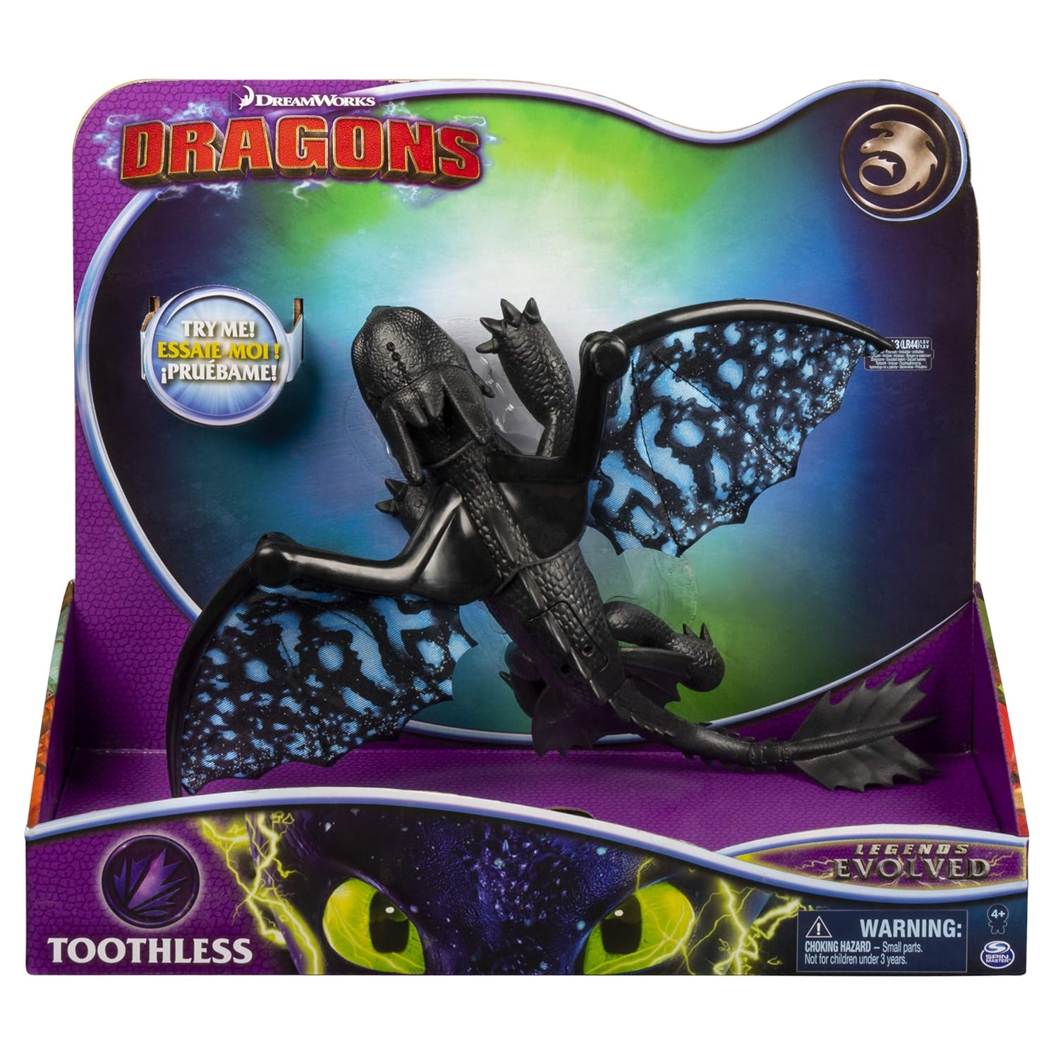 Buy How to Train Your Dragon Toy Toothless Deluxe Dragon with Lights