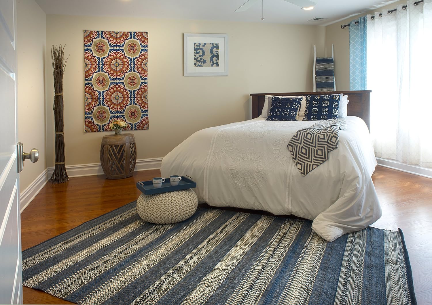 Amazon Com Fab Habitat Reversible Cotton Area Rugs Rugs For