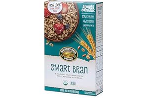 Nature's Path Organic Smart Bran Cereal, 10.6 Ounce (Pack of 6), Non-GMO, 17g Fiber, 4g Protein