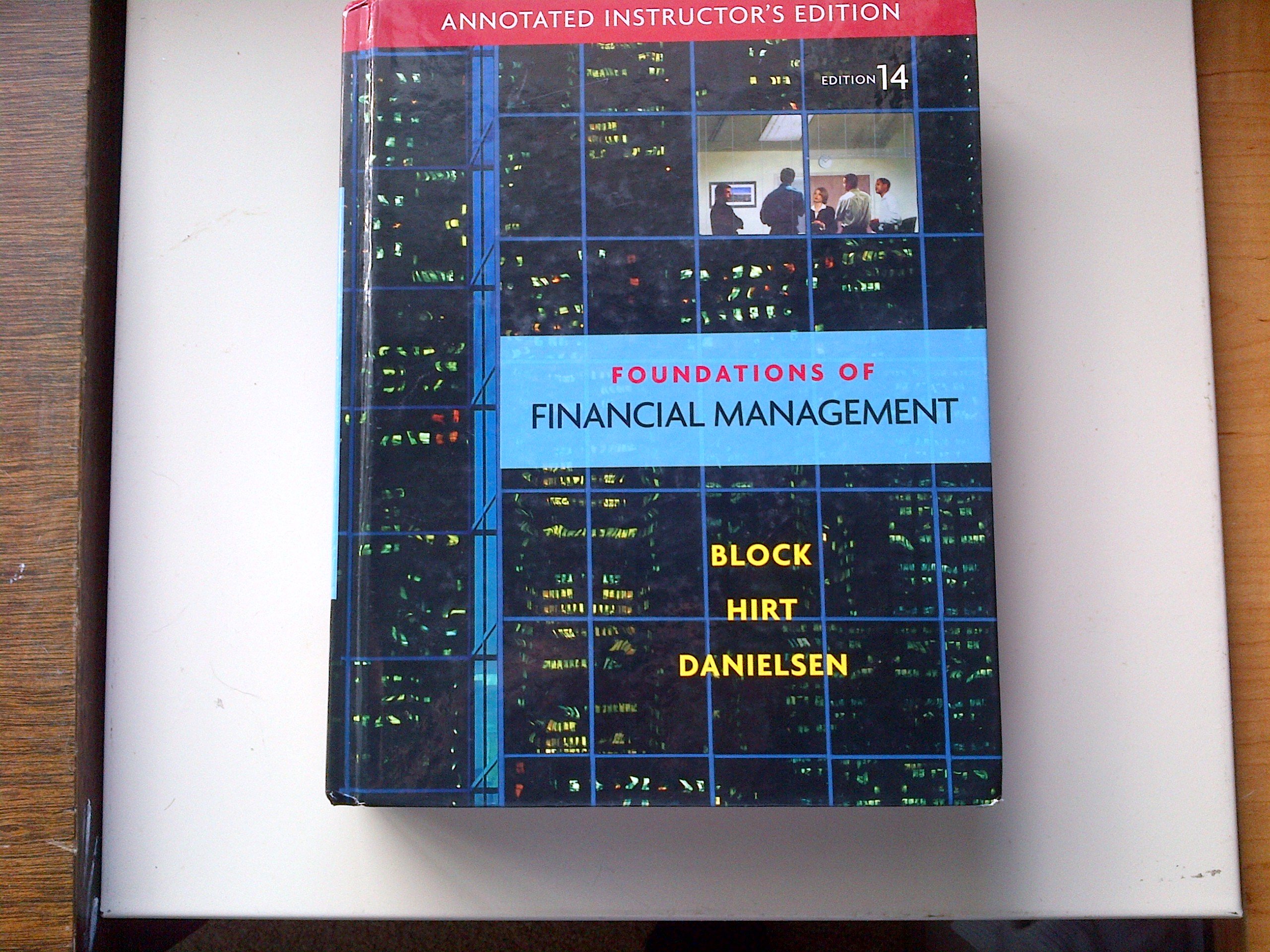 foundations of financial management block hirt danielsen