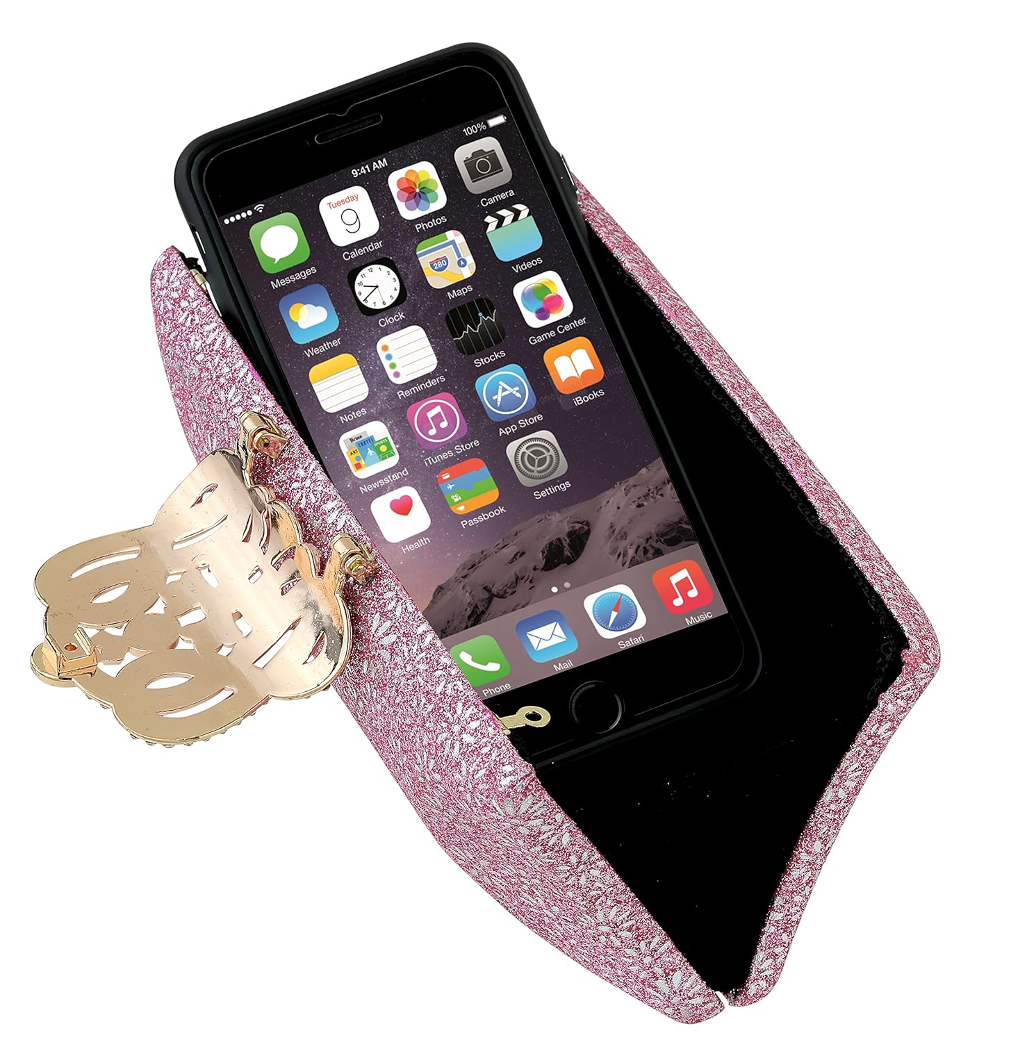 paradox women's clutch (lhw,pink)