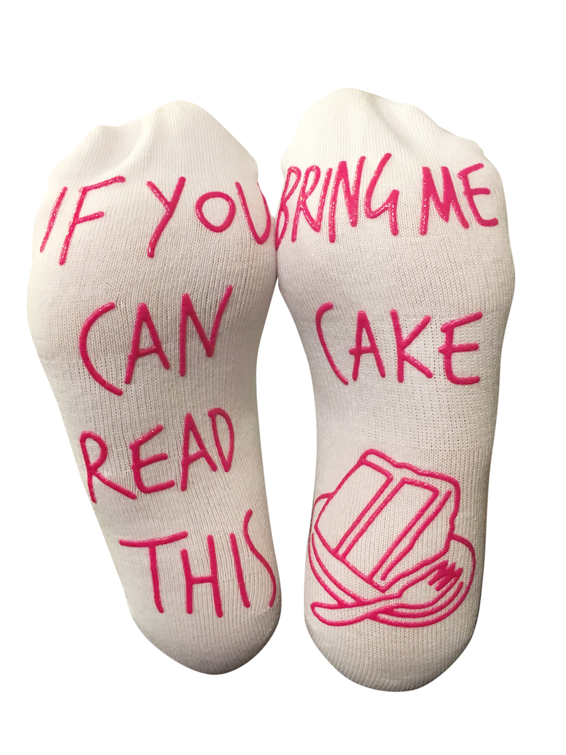 If You Can Read This Bring Me Cake Funny Ankle Socks For Cake Lovers if-you-can-read-this-bring-me-cake-funny-ankle-socks-for-cake-lovers
