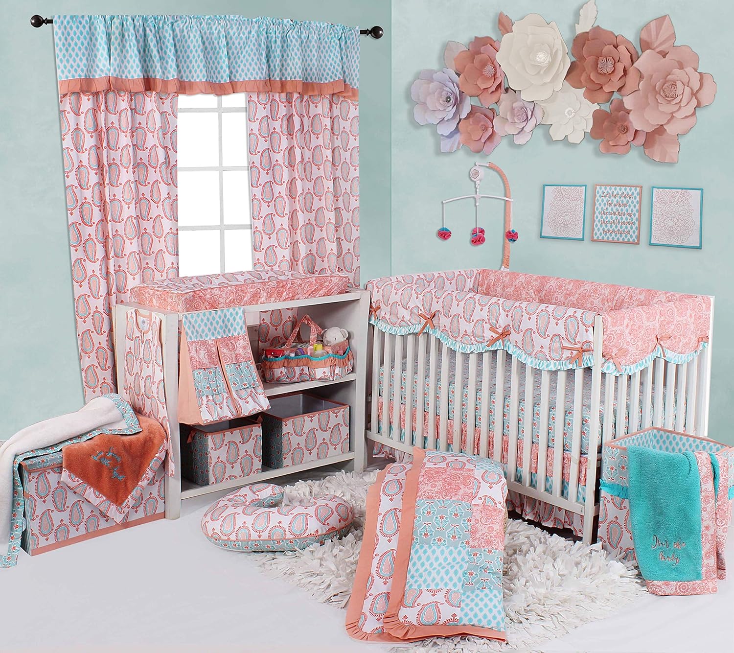 bacati crib bedding