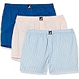 Nautica Men's Cotton Woven 3 Pack Boxer