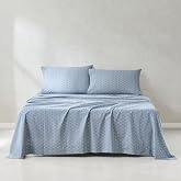 Lush Decor Freesia Cotton Sheet Set 4 Piece Set Full Blue - Floral Sheets - Blue Bed Sheets - Dorm Decor - Teen Bedding - Vintage Coquette Style