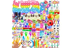 240Pcs Party Favors for Kids, Fidget Toys Pack, Stress Relief & Anxiety Autism Sensory Toys, Goodie Bag Fillers, Birthday Cla
