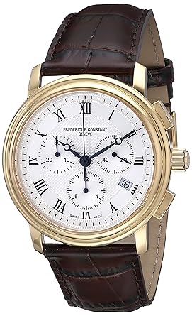 Frederique Constant Analogue White Dial Mens Watch - FC-292MC4P5