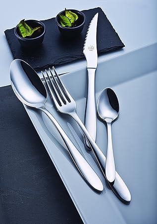 18600, Cuberteria Acero Inoxidable, Estuche 113 Piezas: Amazon.es: Hogar