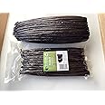 8oz Grade B Vanilla Beans Tahitian for Extract, Paste and Baking| 4"-7" (1/2 Lb) by FITNCLEAN VANILLA| Whole NON-GMO Bourbon Pods