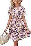 PRETTYGARDEN Summer Dress for Women 2024 Short