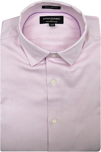 pink shirt mens slim fit