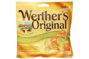 WERTHER'S ORIGINAL Werthers Original Caramel Apple Filled Hard Candies PACK of 3