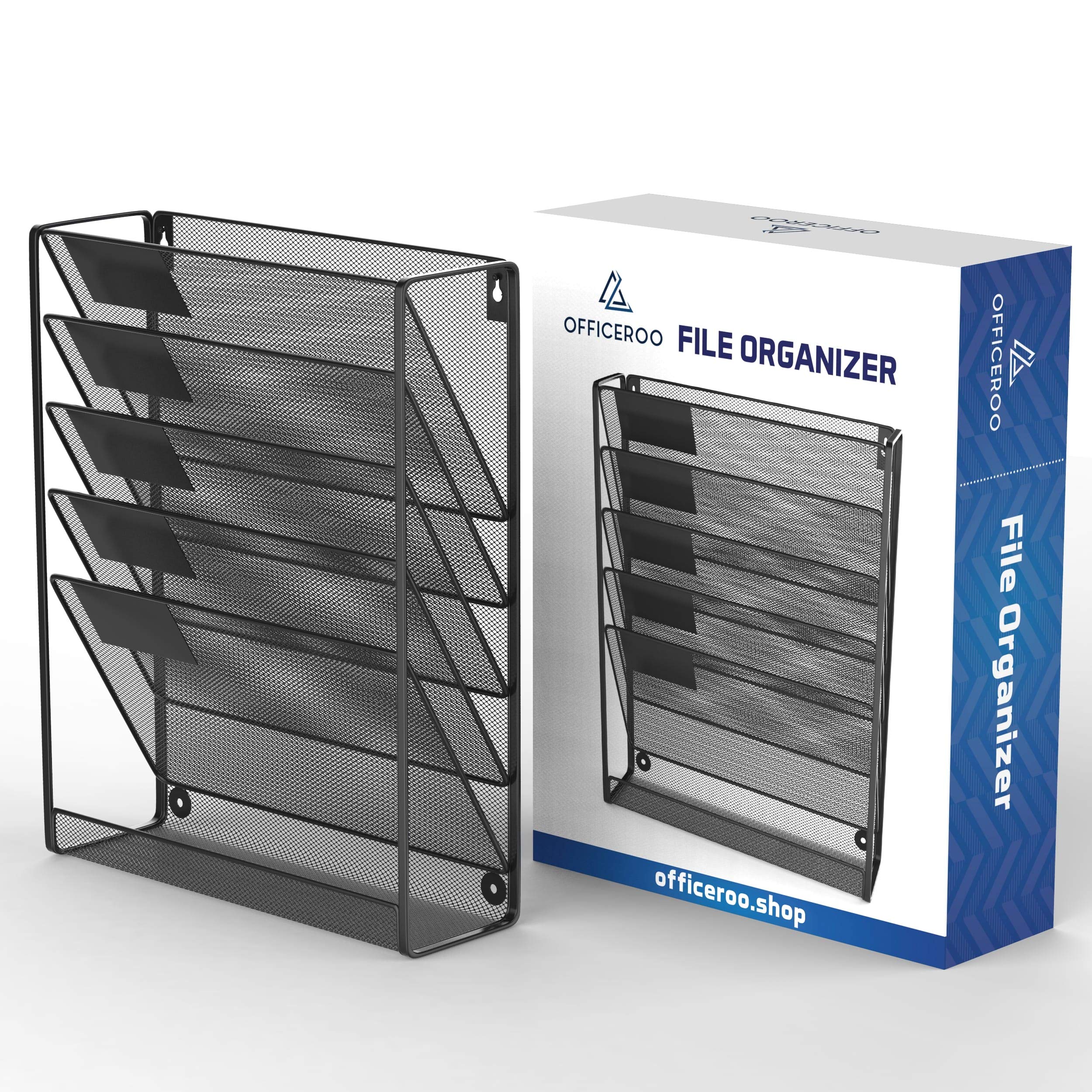 Hanging Organizer Wall File Holder Mail, Cubicle, Office, Desk Organization eBay