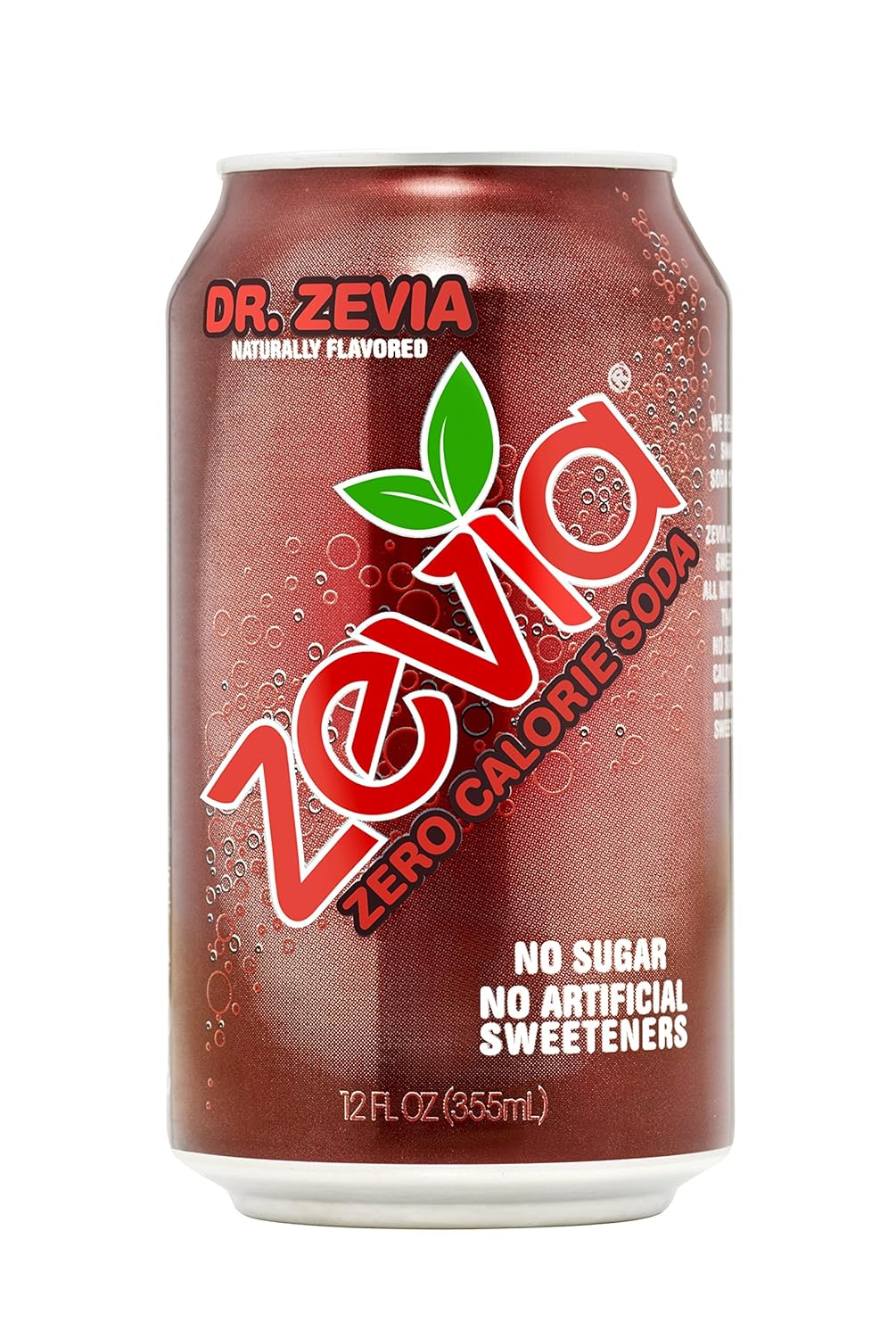 Zevia All Natural Soda, Dr. Zevia, 12 Ounce (Pack of 24