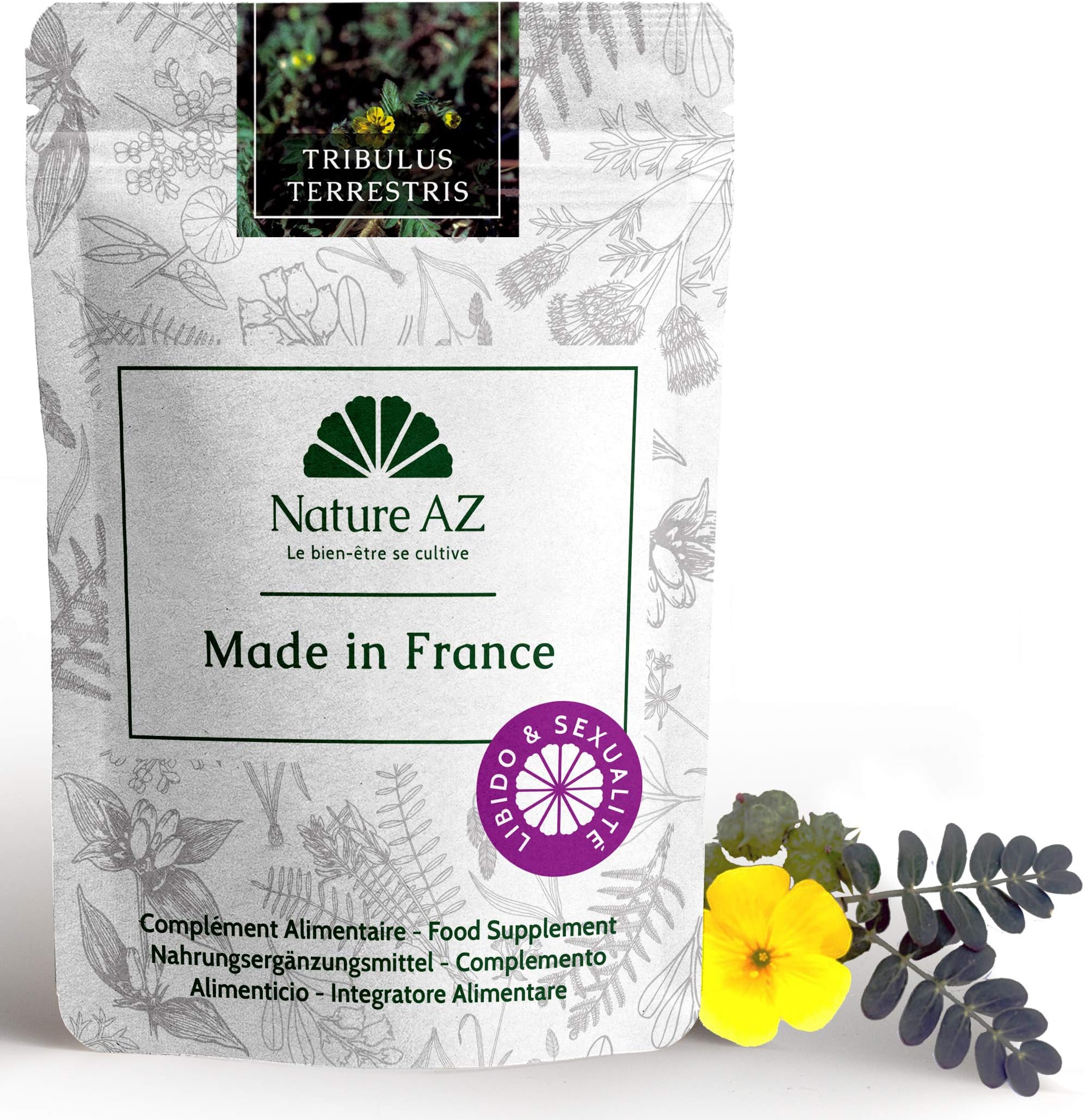 TRIBULUS TERRESTRIS Powder - 3.53 OZ (3 Months Treatment) Pure 100% 95% Saponin - Testosterone - Increases Energy - ENHANCES Muscle Mass - Increases LIBIDO