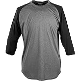 Rawlings | Baseball 3/4 Sleeve Game/Practice Athletic Shirt | Adult Sizes | Multiple Colors