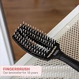 Olivia Garden Fingerbrush Combo Medium Black view 2