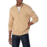 Amazon Essentials Men's Full-Zip Cotton Sweater