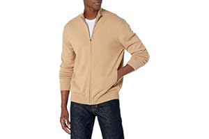 �鶹�� Essentials Mens Full-Zip Cotton Sweater