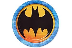 American Greetings Batman Party Supplies, Paper Dinner Plates (40-Count)