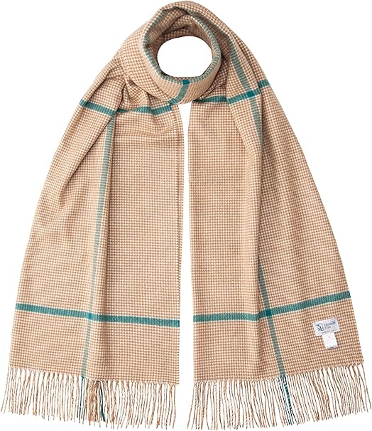 Amazon ジョンストンズ Johnstons ユニセックス メンズ レディース 大判 カシミヤ チェックストール マフラー カシミア 190 70cm 日本限定チェック Japan Special Pattern Wa Au3011 Houndstooth Over Check マフラー 通販