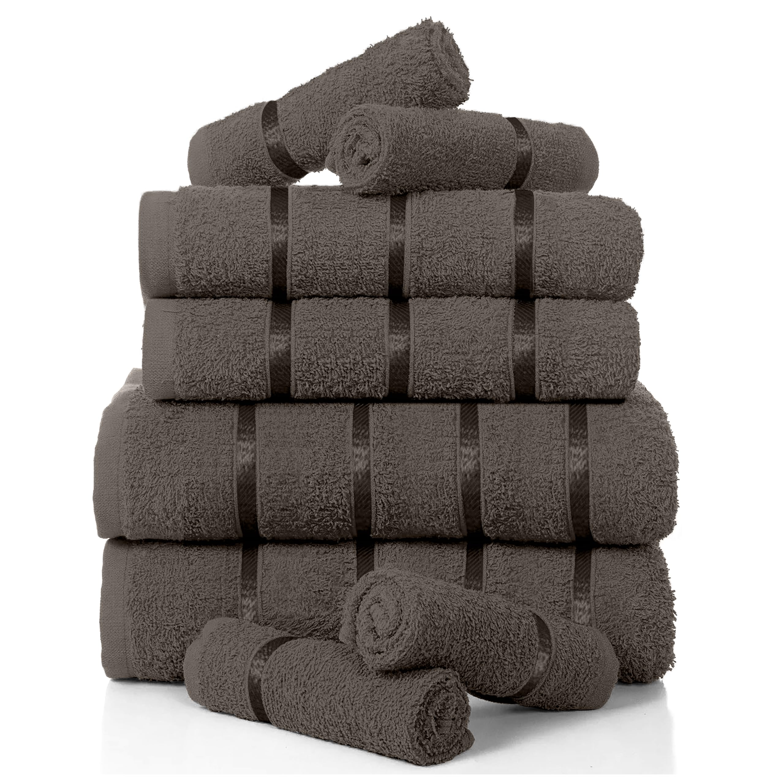 Luxurious 8 Pack Boston Towel Bale Set ( 4 Face, 2 Hand and 2 Bath)