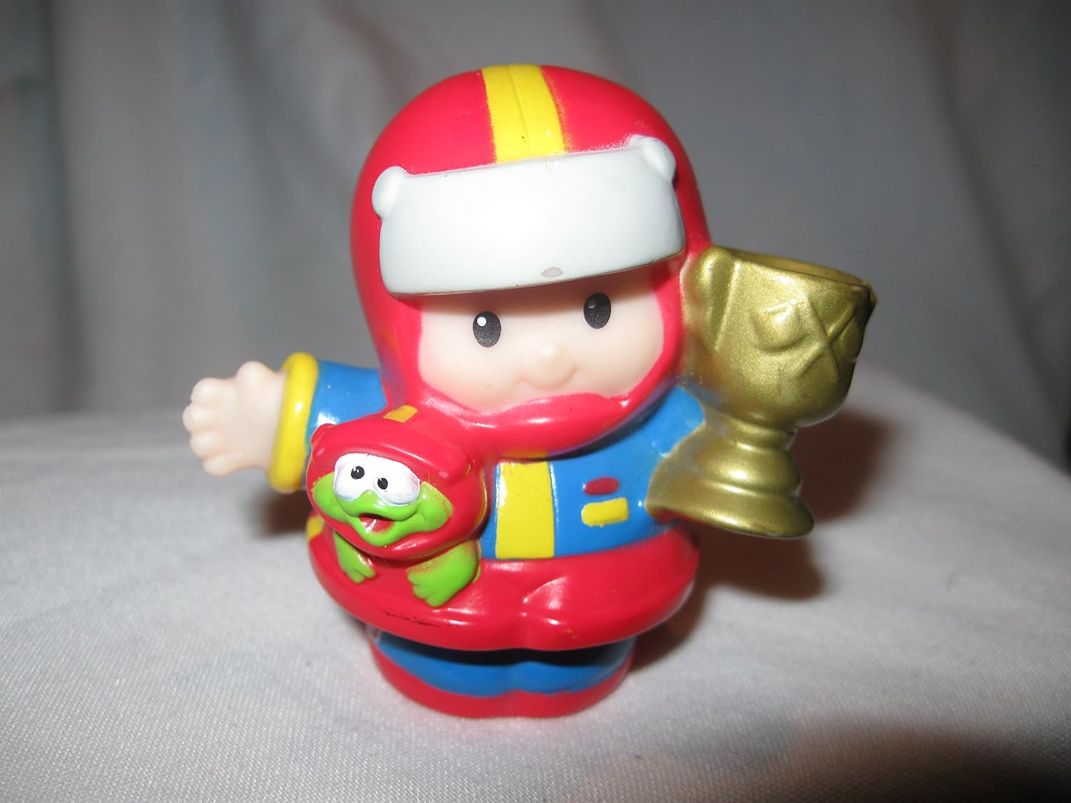 fisher price car red yellow