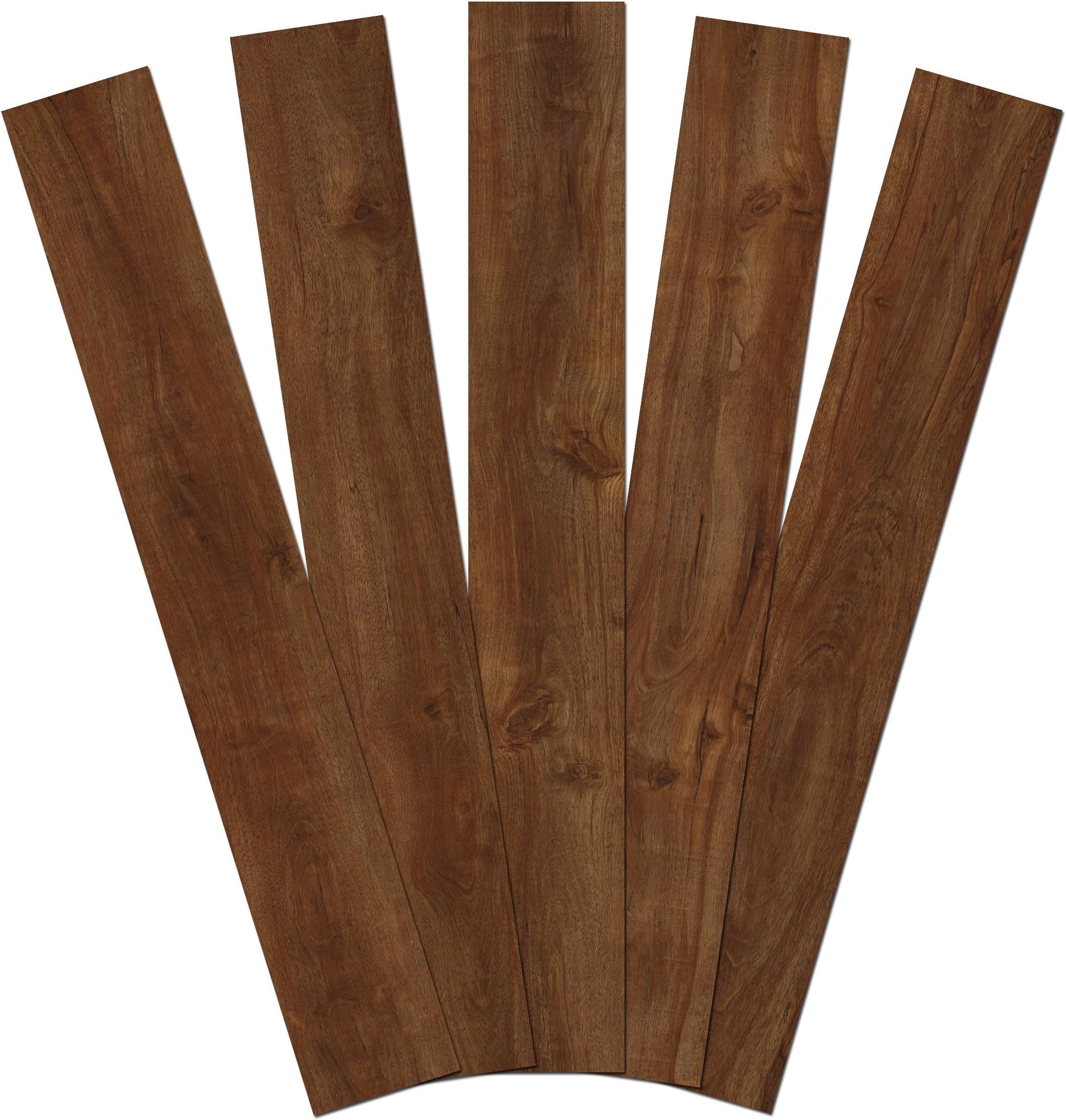 Admira 10 Pack 4mm Stone Core Engineered Vinyl Plank Flooring, 48" x 7", Majestic Woods, 23 Sq. Ft