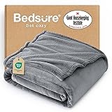 Bedsure GentleSoft Fleece Throw Blanket for Couch